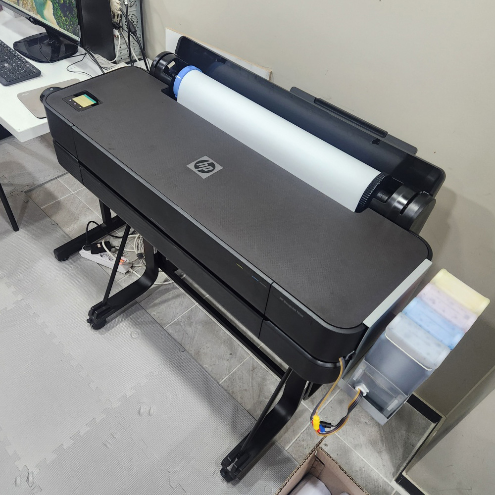 HP 플로터렌탈 디자인젯 T650 36인치 A0 무한잉크 플로터임대 - 상세 이미지 5