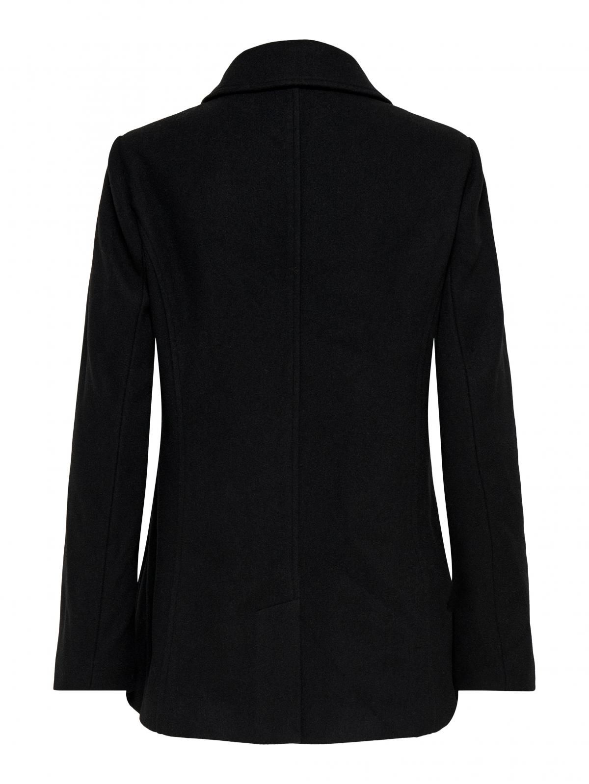 온리 클래식 더블코트 벨티드 블랙 15349215_2161 BLACK / BLACK - 상세 이미지 4