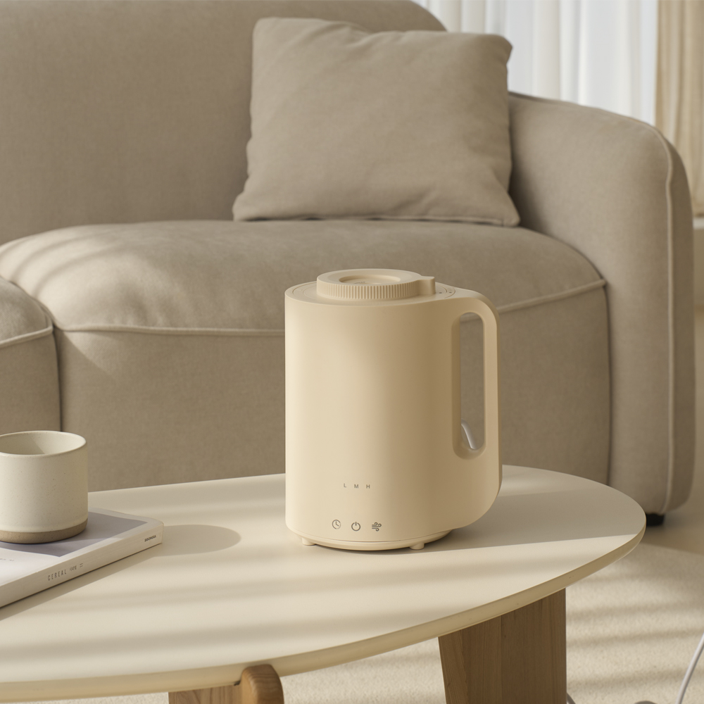 [씨온] 앙포트  가열식 가습기 SUS316 신생아 아기 간편세척 웜베이지