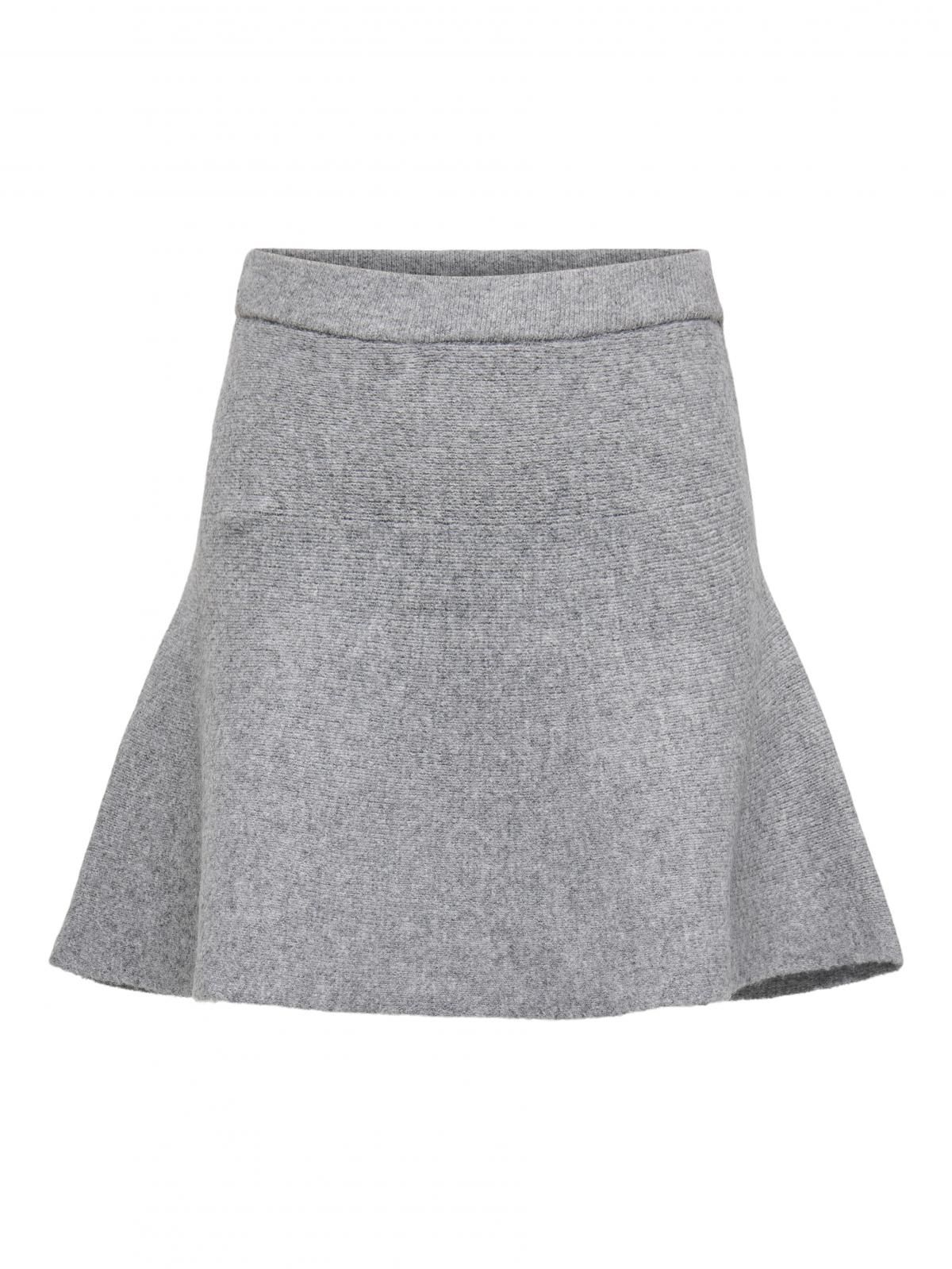 제이디와이 A라인 니트 미니 스커트 15351670_2382 GREY / MEDIUM GREY MELANGE - 상세 이미지 3