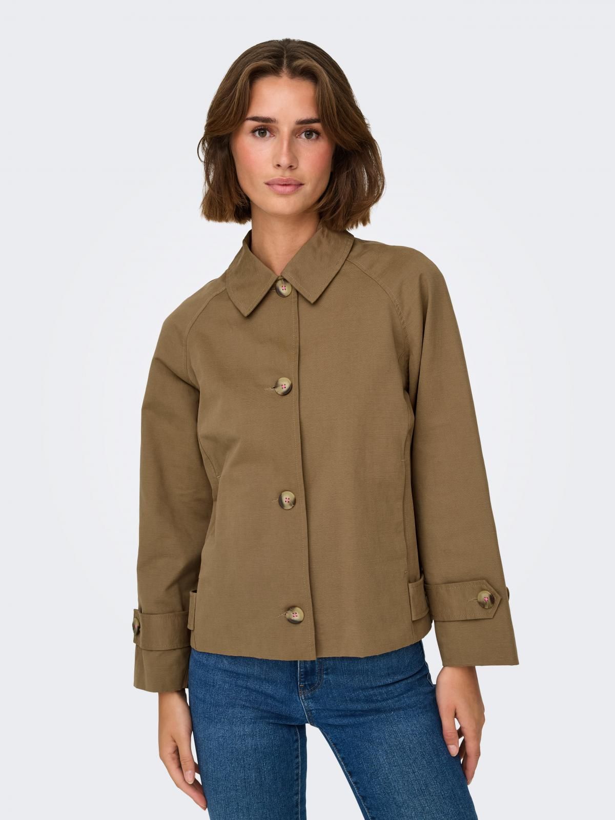 제이디와이 테크니컬 스프레드카라 싱글버튼 재킷 15317507_7383 BROWN / MALT BALL - 상품 이미지