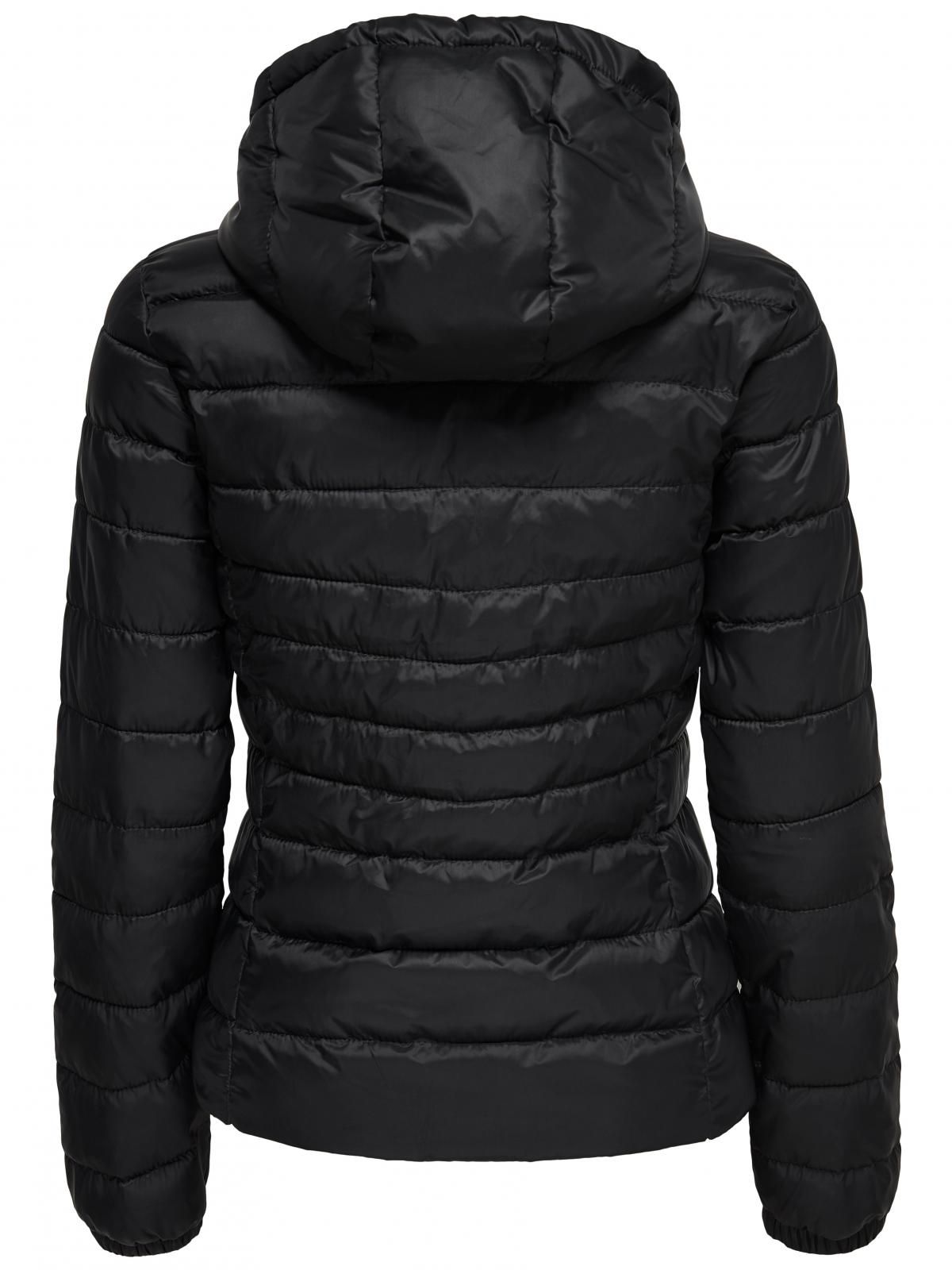 온리 라이트 하이넥 숏 퀼팅 자켓 15156569_2161 BLACK / BLACK - 상세 이미지 3