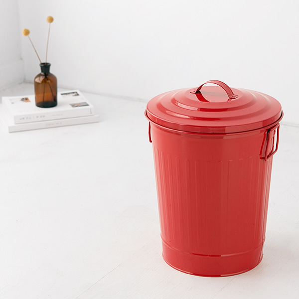 CESTINO 휴지통 9.5L 레드 - 메인 이미지