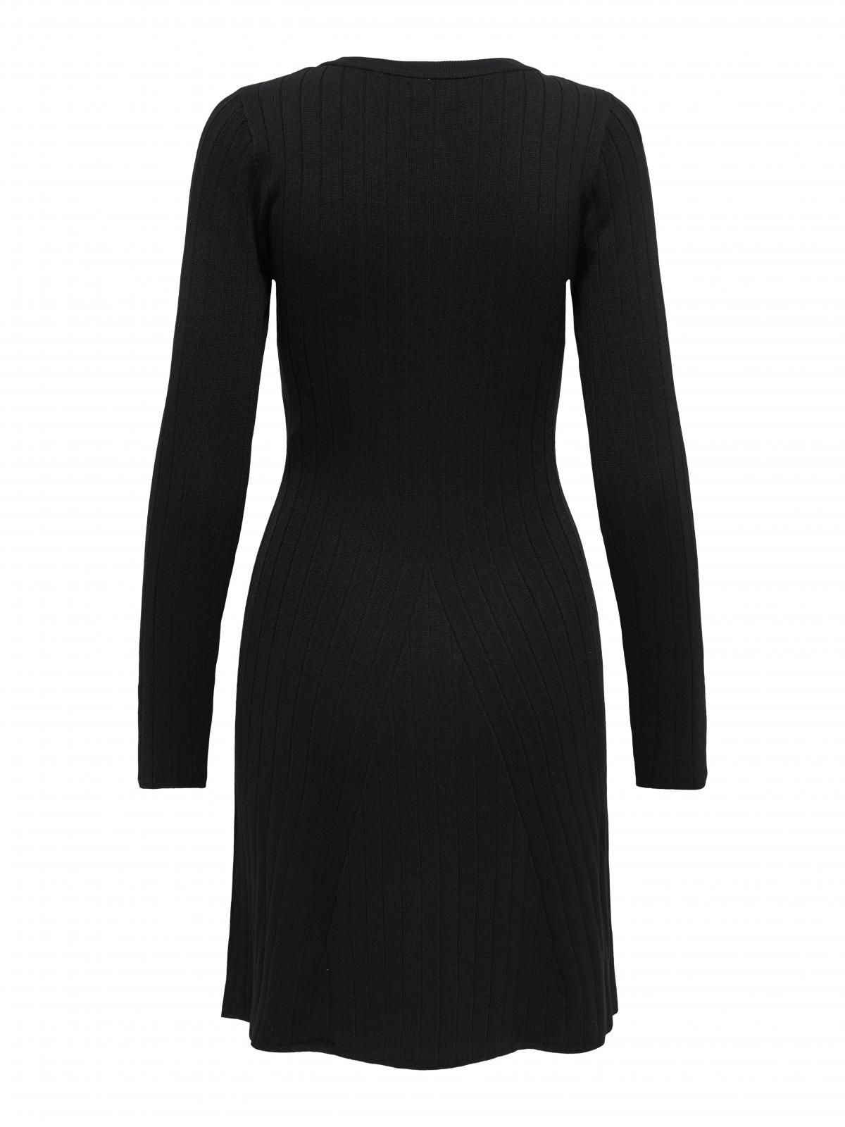 제이디와이 니트 라운드넥 바디콘 미니 원피스 15353889_2161 BLACK / BLACK - 상세 이미지 4