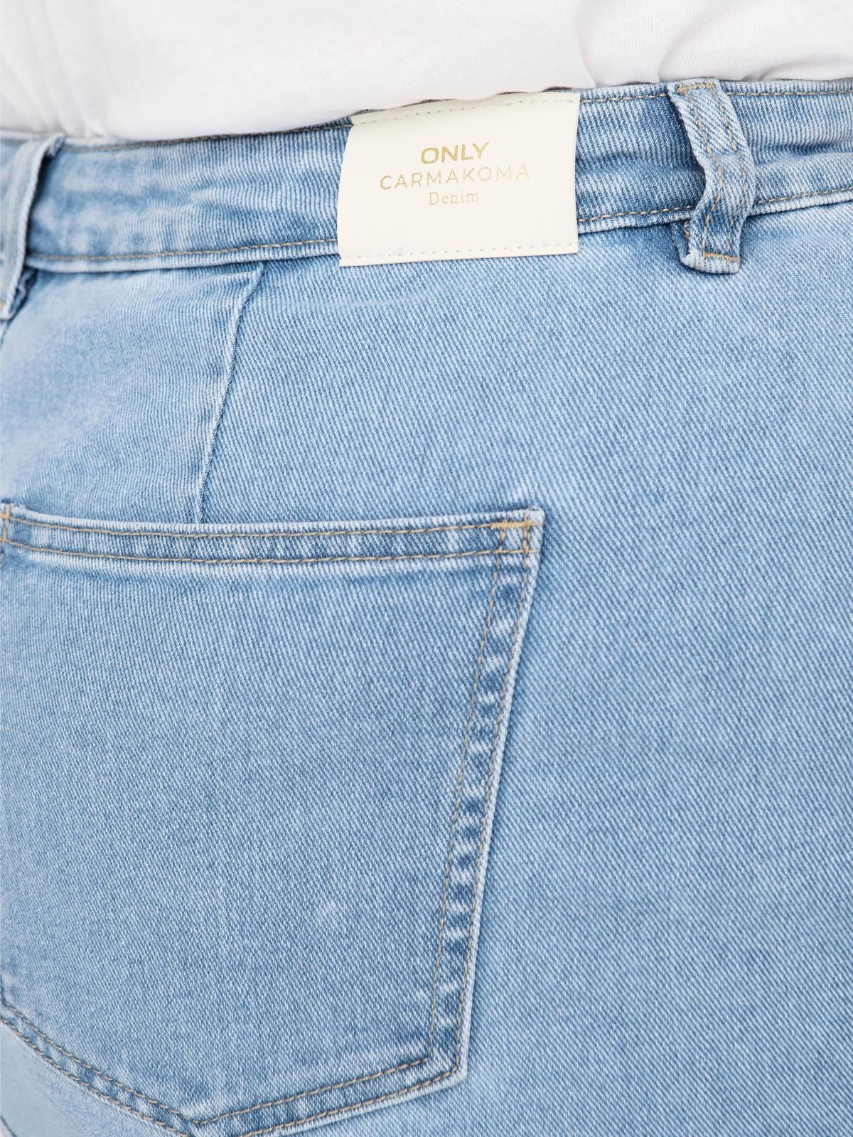 온리 빅사이즈 슬릿 데님 미디 스커트 15324767_2116 BLUE / LIGHT BLUE DENIM 이미지 7