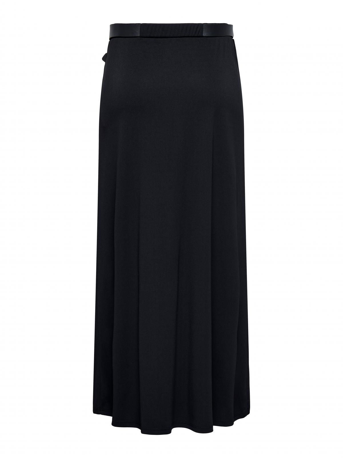 제이디와이 베이직 테크니컬 벨트 롱 스커트 15355913_2161 BLACK / BLACK - 상세 이미지 4