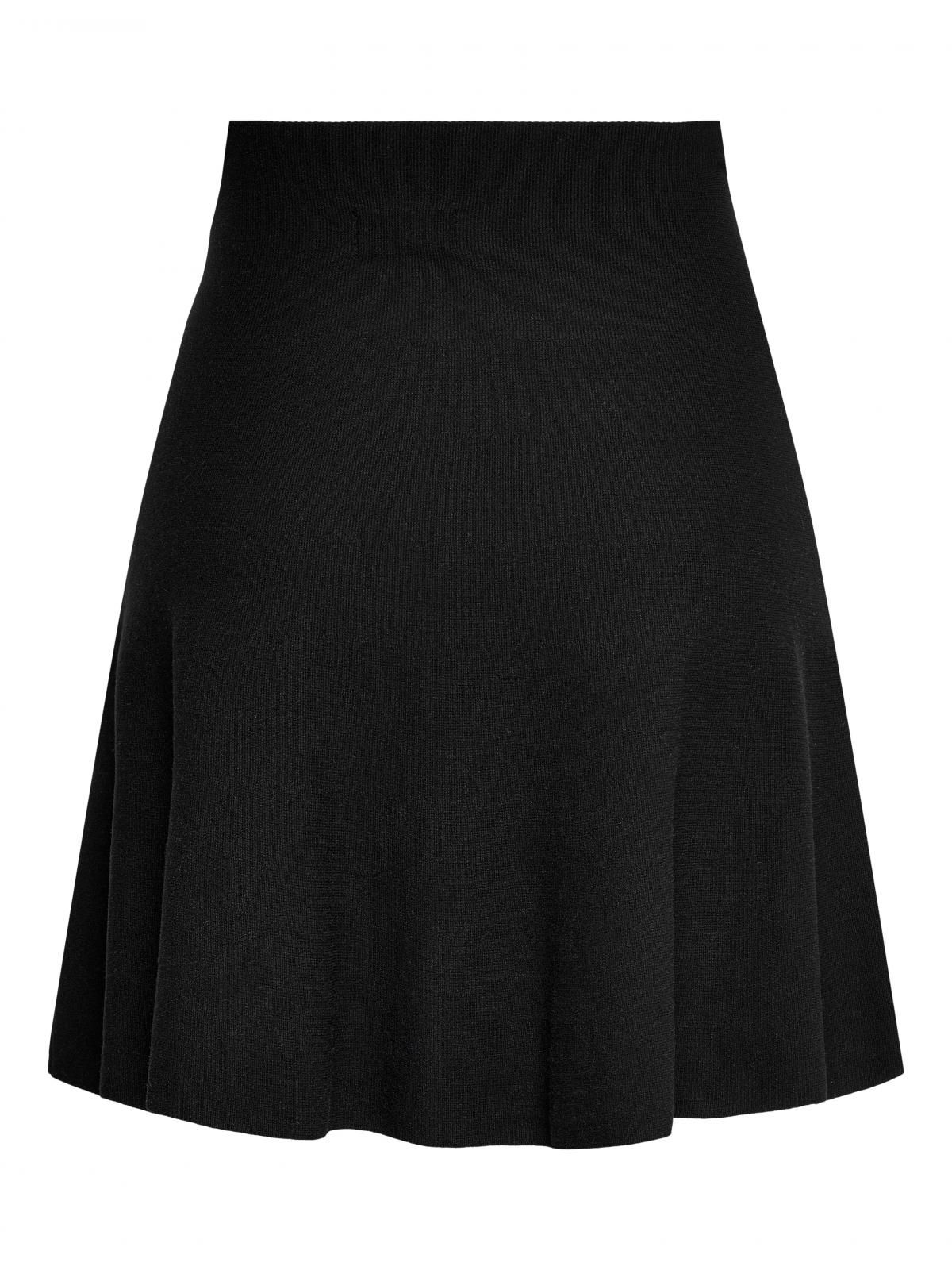온리 베이직 미니멀 밴딩 미니 스커트 15255211_2161 BLACK / BLACK - 상세 이미지 4