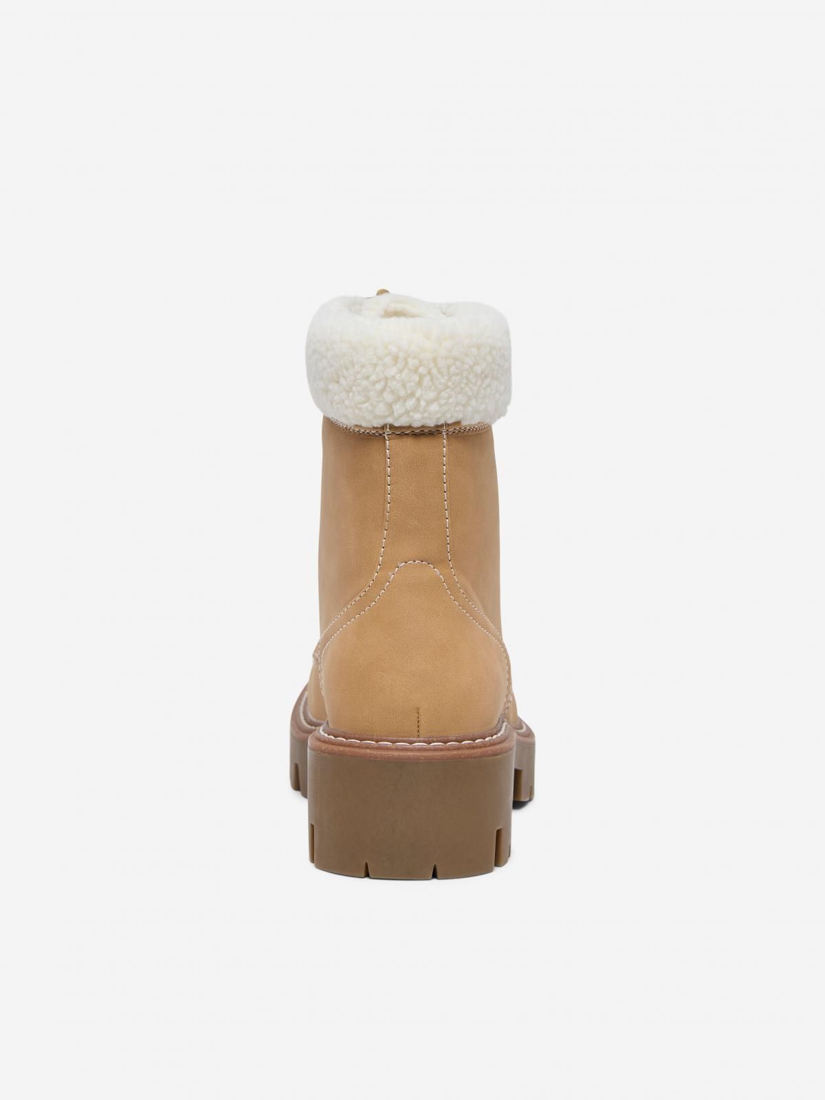 온리 테크니컬 롱샤프트 레이스업 부츠 15356259_537 WHITE / NEW WHEAT - 상세 이미지 2