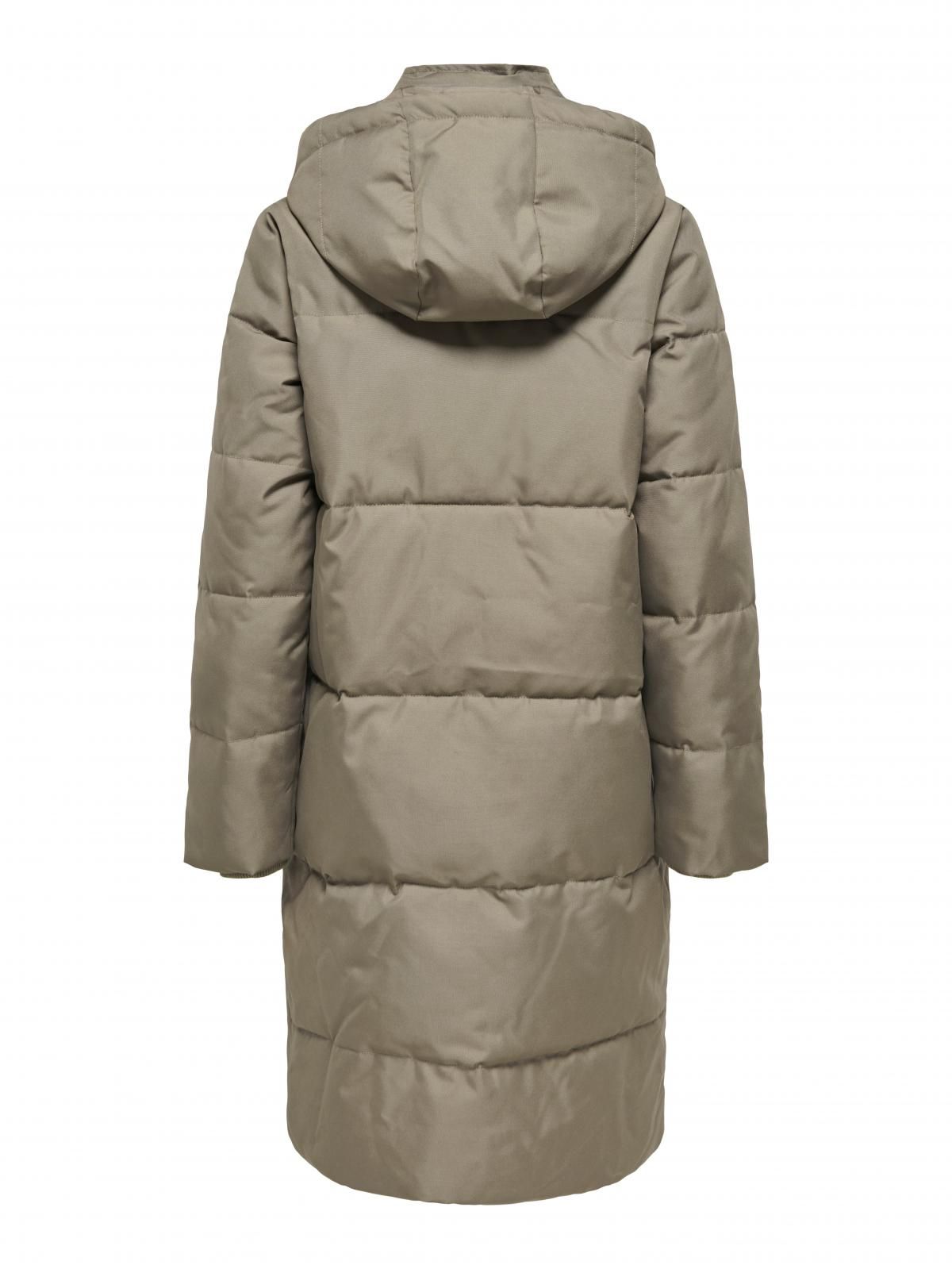 온리 테크니컬 윈드프루프 후드 패딩코트 15318853_120 GREY / WALNUT - 상세 이미지 5