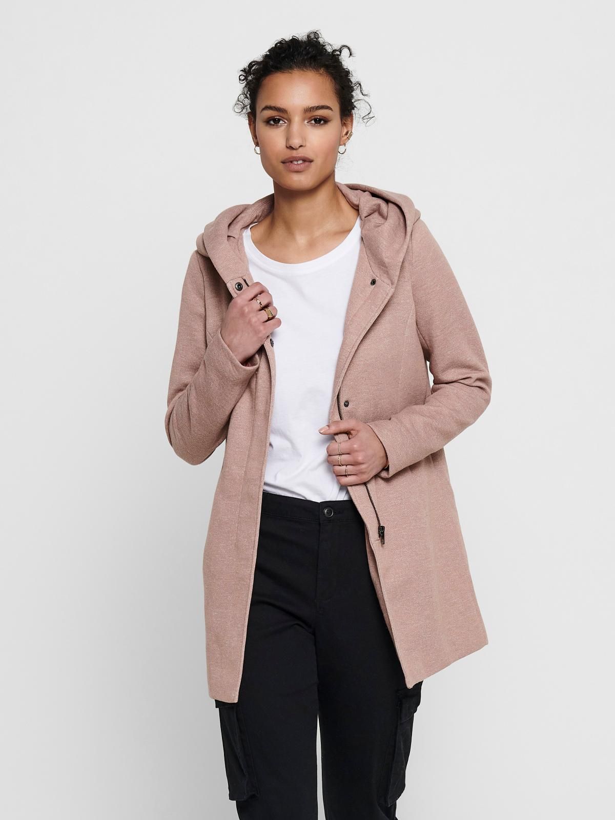 온리 모던 후드 롱코트 15142911_360_594507 BROWN / MOCHA MOUSSE - 상세 이미지 2