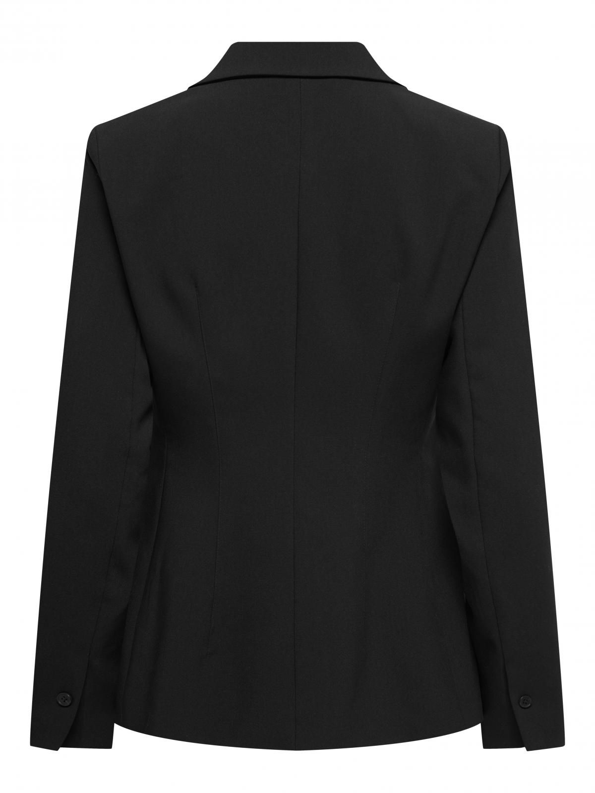 온리 테일러드 슬림핏 블랙 블레이저 15371105_2161 BLACK / BLACK - 상세 이미지 4