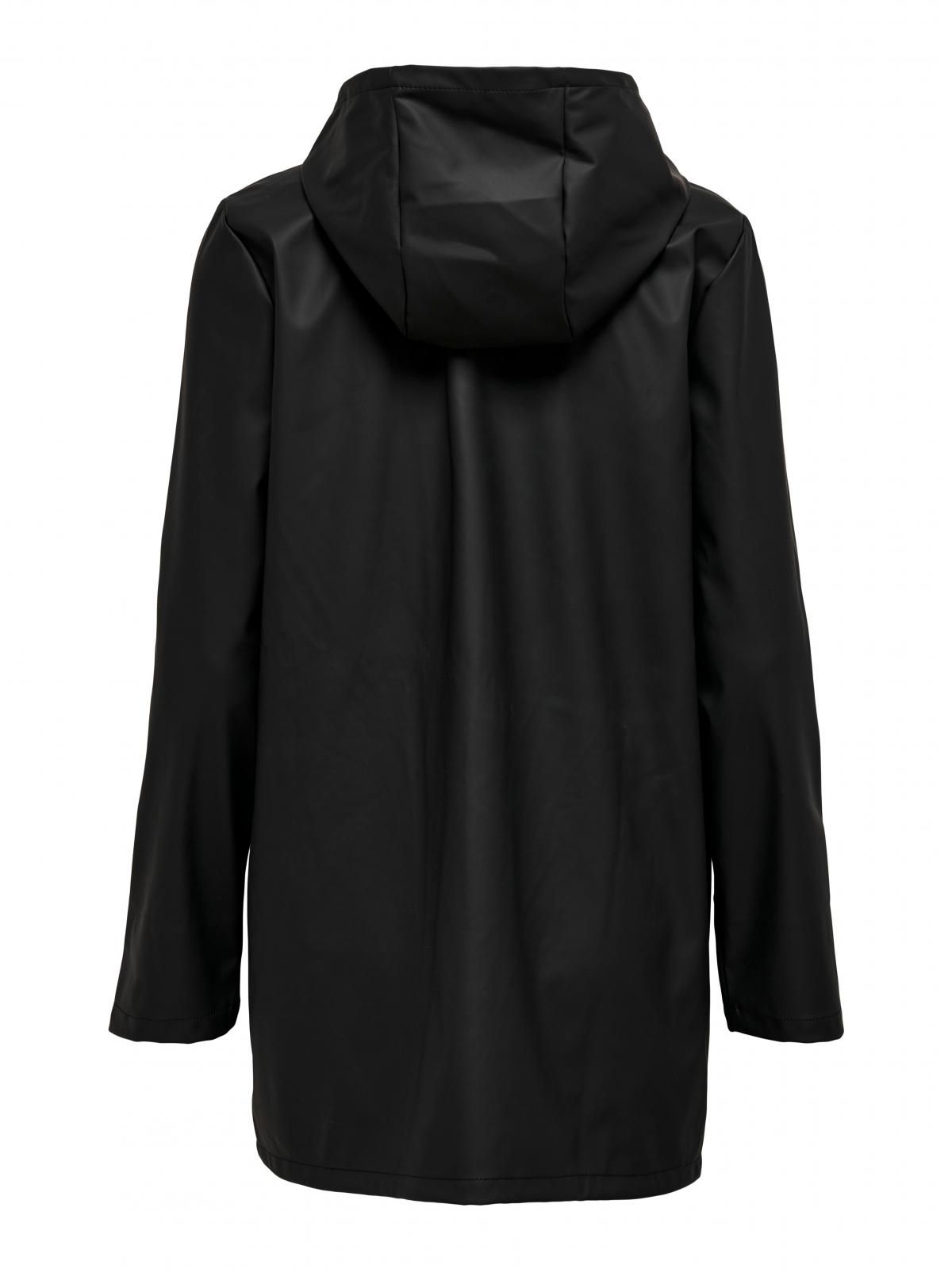 제이디와이 방수 후드 롱 레인코트 15241365_2161 BLACK / BLACK - 상세 이미지 5