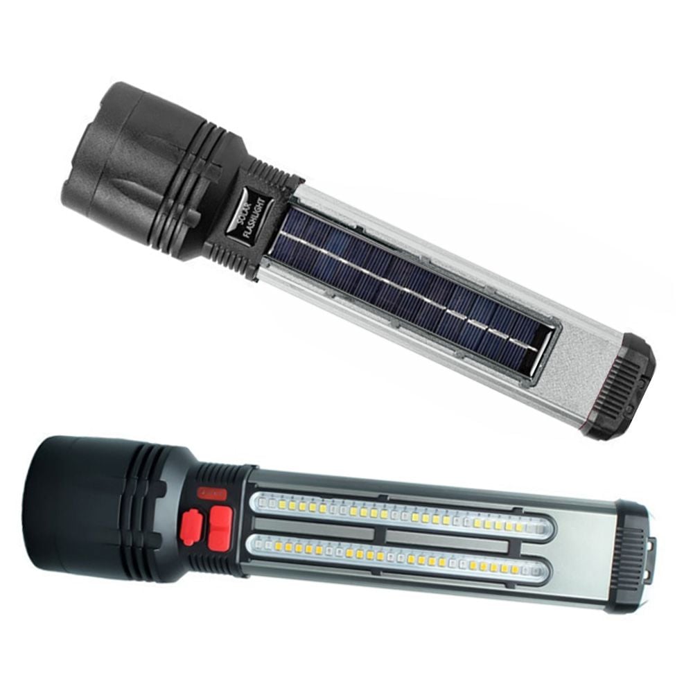 EDISON5122L 태양광 C타입 충전식 플래시라이트 대 - 상품 이미지