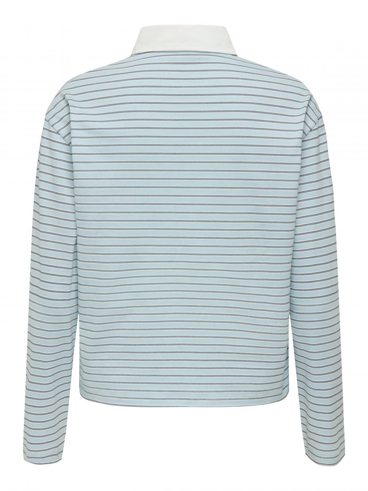 제이디와이 스트라이프 카라 긴팔 셔츠 15354378_1243_1208353 BLUE / CASHMERE BLUE - 상세 이미지 4