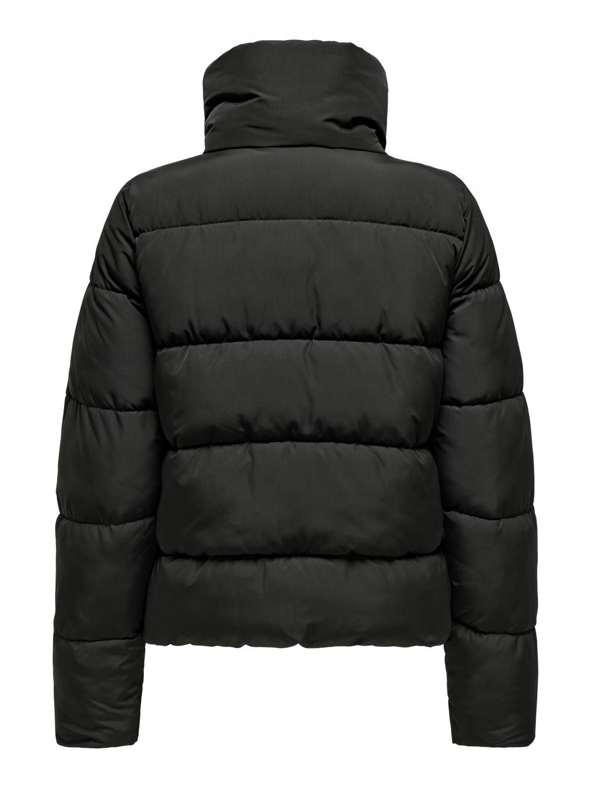 온리 테크니컬 숏 패딩 푸퍼 자켓 15295424_2161 BLACK / BLACK - 상세 이미지 4
