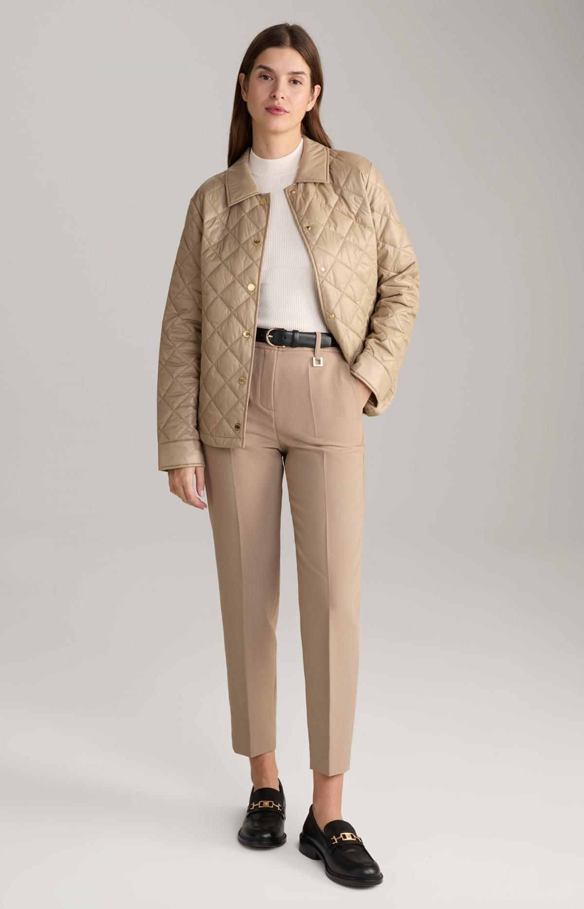 윱 경량 베이지 퀼팅 패딩자켓 Ofelia 30044772-10018874-252 BEIGE - 상세 이미지 3