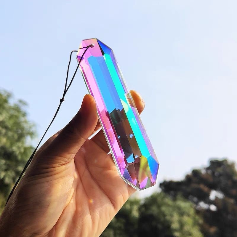인테리어모빌 크리스탈 DIY 무지개 팬던트 스팽글 장식품 만들기 집들이 펜던트 자개모빌 - 상세 이미지 2