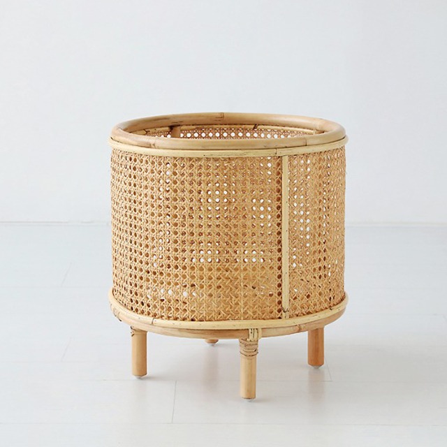 PASAR 원형 수납함 라탄 CR0073 6770.8705 - 메인 이미지
