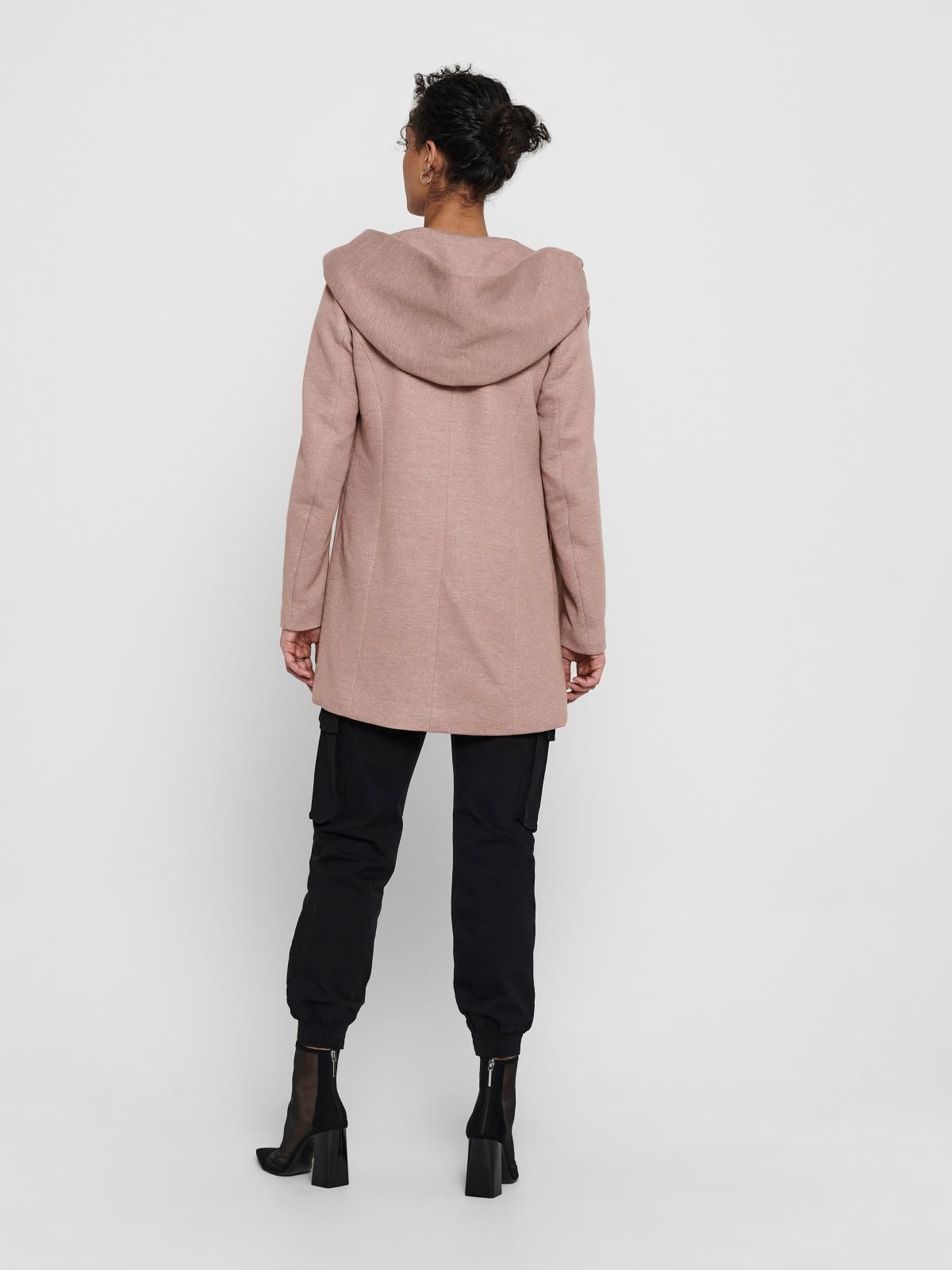 온리 모던 후드 롱코트 15142911_360_594507 BROWN / MOCHA MOUSSE - 상세 이미지 3