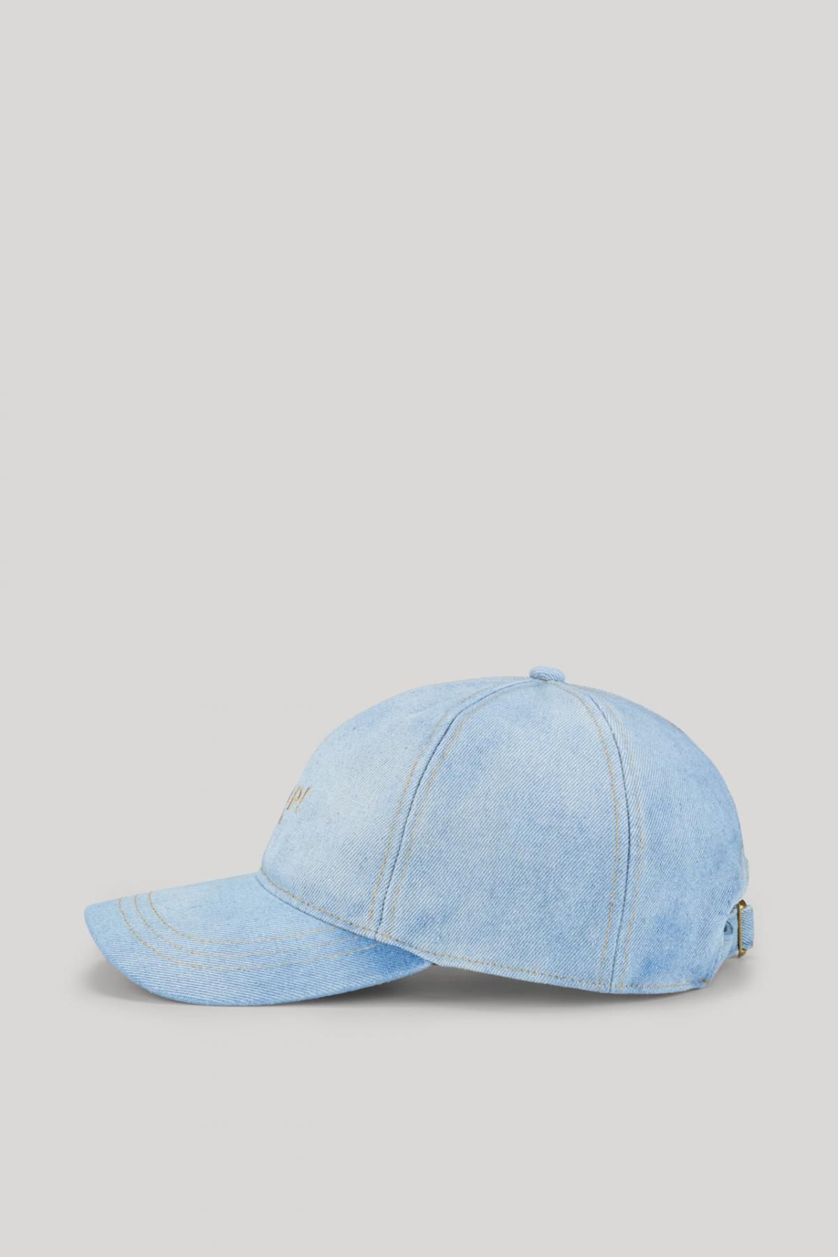 윱 데님 라이트워시 트렌디 캡모자 30046792-10019748-470 DENIM BLAU - 상품 이미지