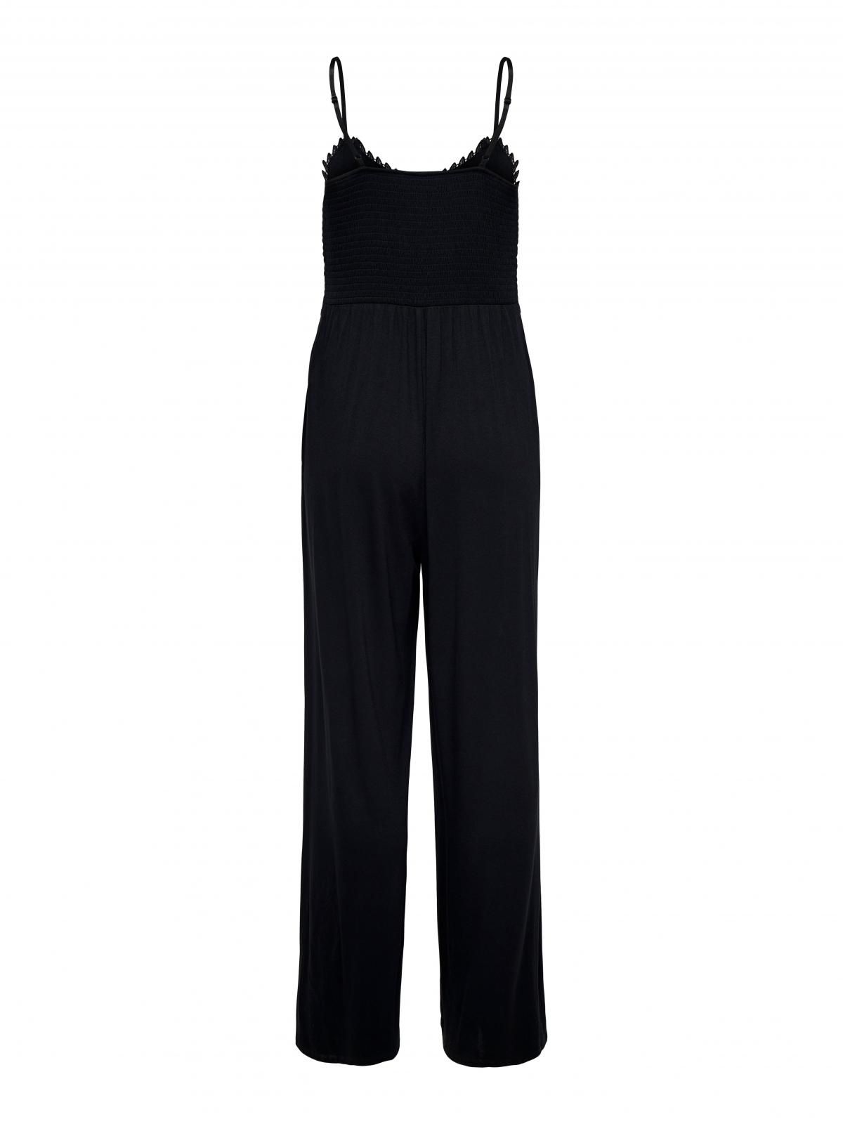 온리 레이스 스트랩 블랙 점프수트 15355134_2161 BLACK / BLACK - 상세 이미지 4