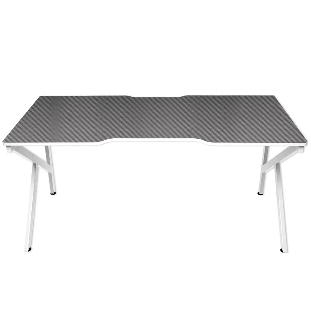 1인용 게이밍 컴퓨터 책상 GD001 1600L 화이트