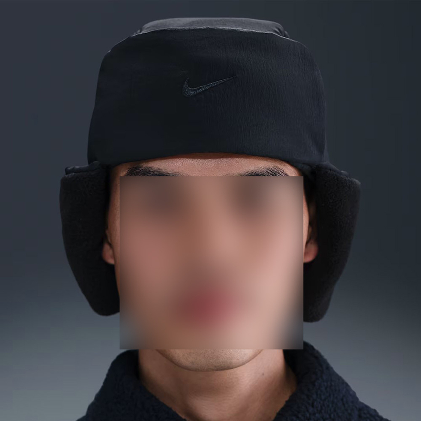 나이키 겨울 러닝 모자 귀도리 귀마개 겨울 털모자 패딩 - 상세 이미지 5