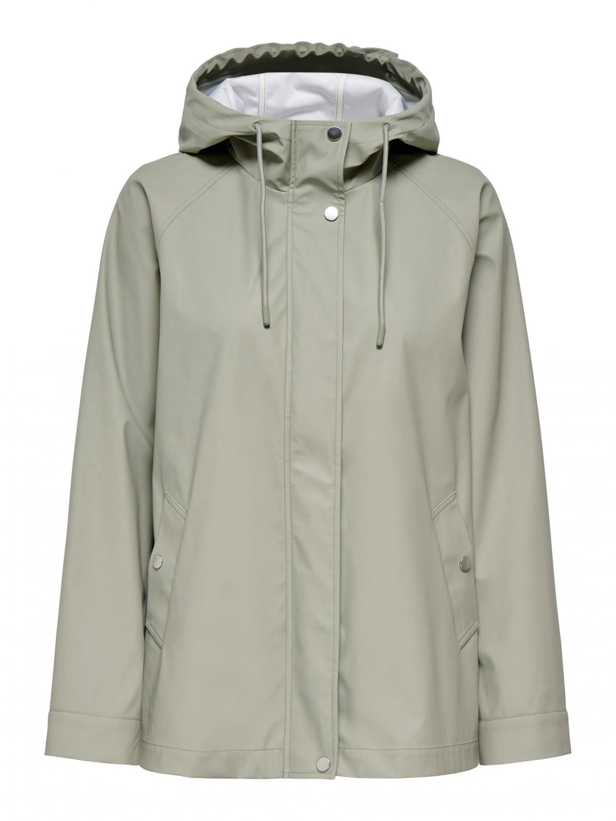 온리 테크니컬 방수 라이트그린 레인 재킷 15361787_103 GREY / LAUREL OAK - 상세 이미지 4