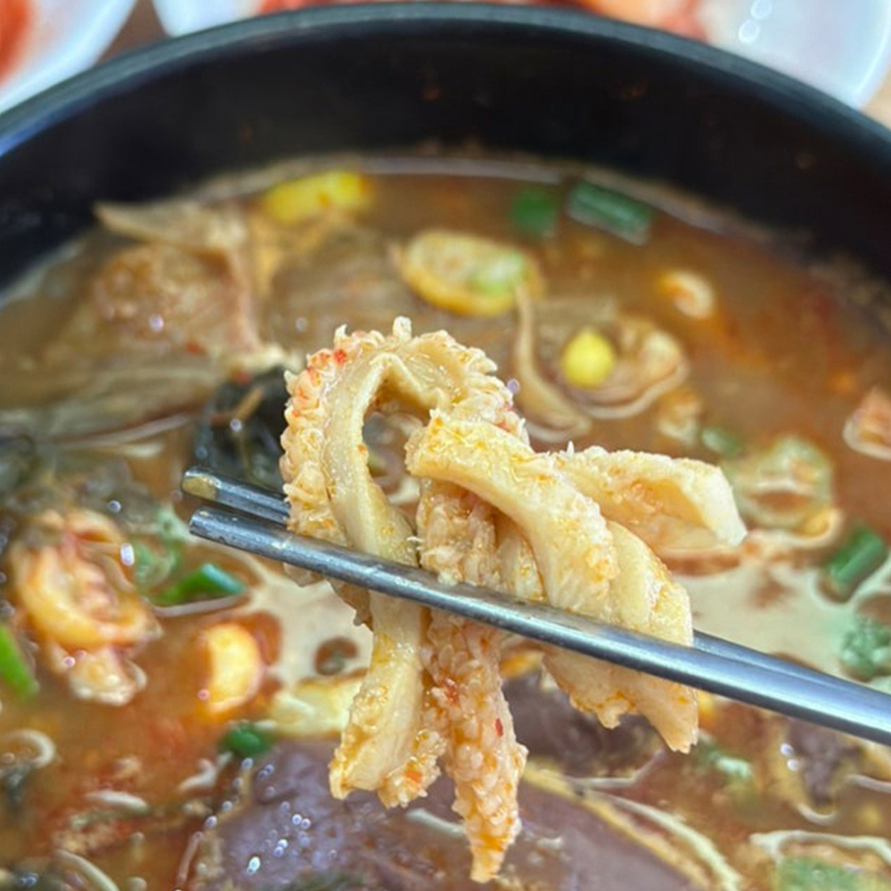 소양 듬뿍 얼큰 우거지 양평해장국 550g 선지 해장국 술국 칼칼한 속풀이 이미지 6