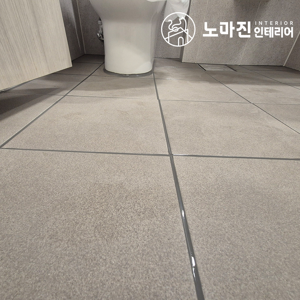 (시공상품) 폴리우레아 화장실 욕실 타일 줄눈 바이오실리콘 메지 매지 시공 - 상세 이미지 5