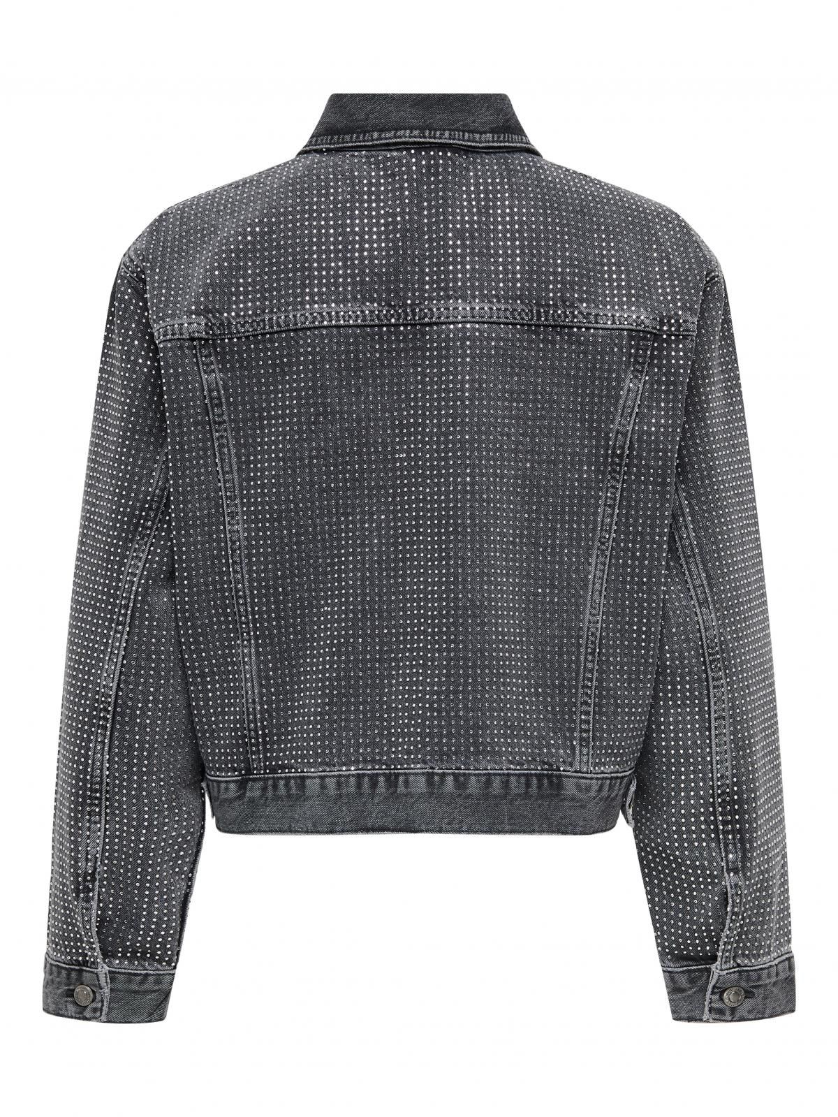 온리 테크니컬 데님 재킷 15332586_3601 GREY / GREY DENIM - 상세 이미지 4