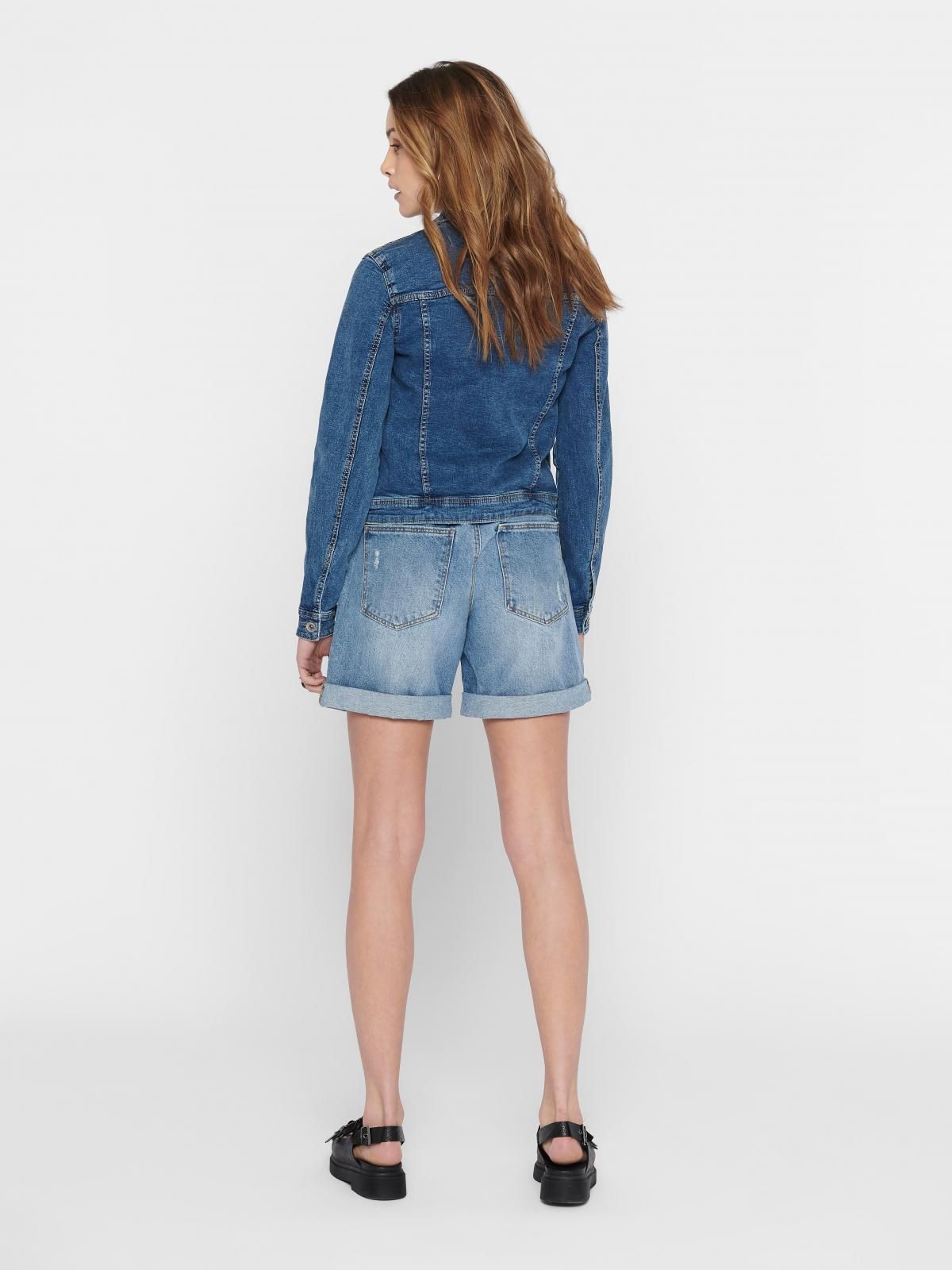 온리 클래식 데님 재킷 15170682_2115 BLUE / MEDIUM BLUE DENIM - 상세 이미지 2