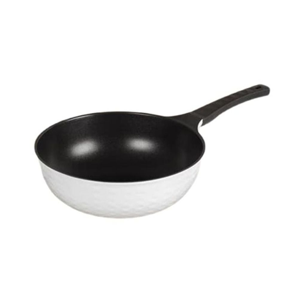퀸센스 인덕션 궁중팬 티타늄 볶음팬 업소 가정 튀김팬 후라이팬 프라이팬 중화 웍 30cm - 메인 이미지
