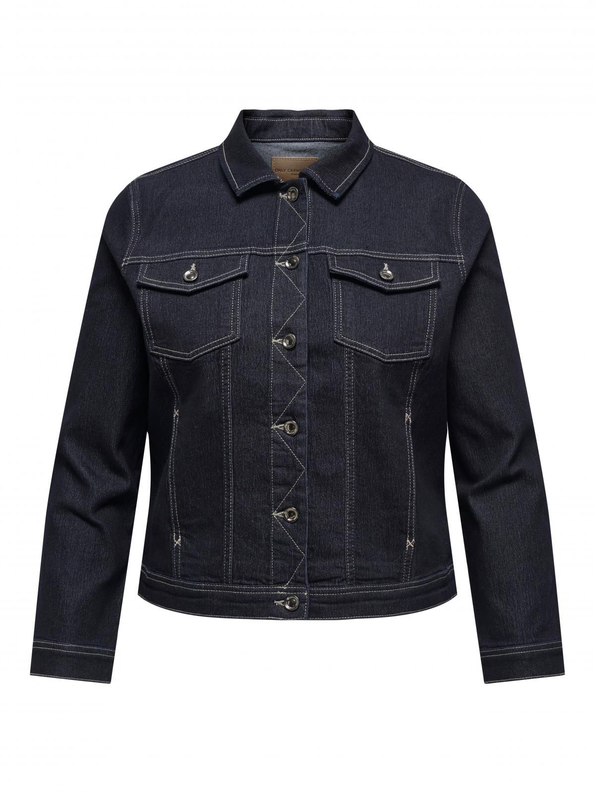 온리 테크니컬 스티치 데님 재킷 15333100_2114 BLUE / DARK BLUE DENIM - 상세 이미지 3