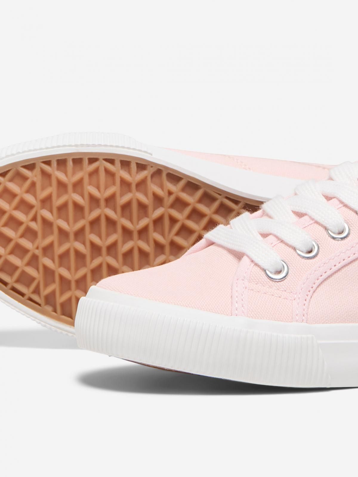 온리 베이직 캔버스 로우탑 스니커즈 15318098_845 ROSE / SILVER PINK - 상세 이미지 4