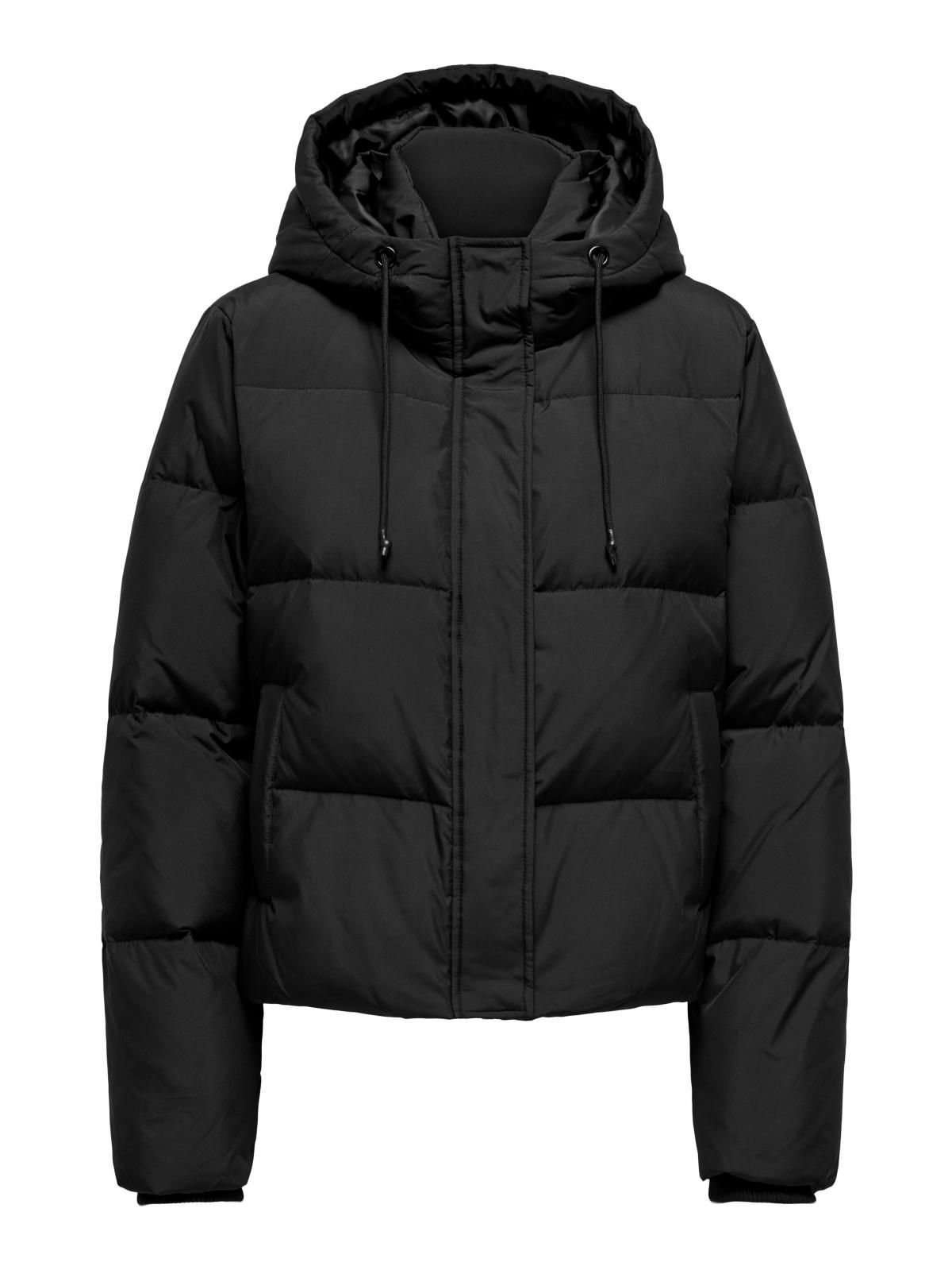 온리 테크니컬 숏 패딩 다운 재킷 15316455_2161 BLACK / BLACK - 상세 이미지 3