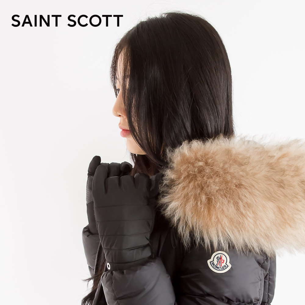 세인트스코트 패딩 스마트 터치 여성 겨울 퀄팅 장갑