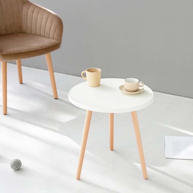 GRUET 사이드테이블 원형 48cm - 메인 이미지