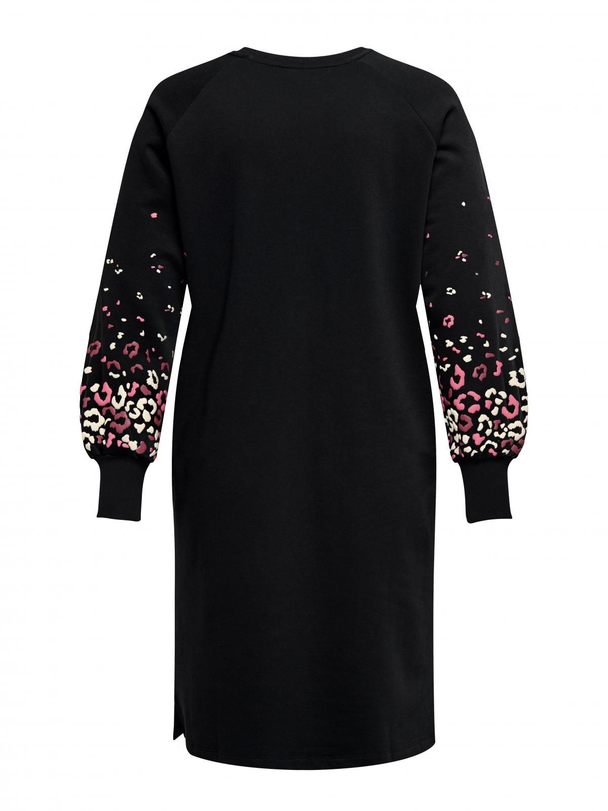 온리 빅사이즈 소프트 스웨트 미니 원피스 15369310_2161_1254055 BLACK / BLACK - 상세 이미지 4