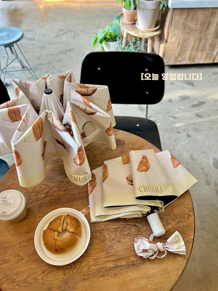 인스풍 블랙코팅 자동 양산 겸용 자외선 차단 우산 - 상세 이미지 2
