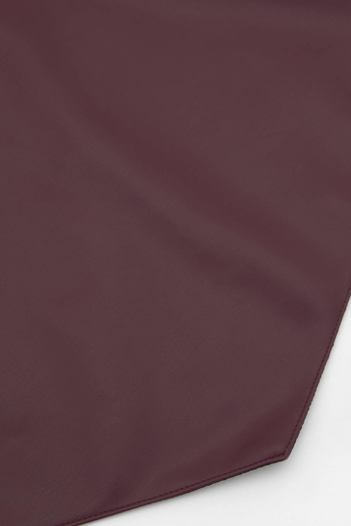 풀앤베어 페이크 레더 트렌디 반다나 7940/331 BURGUNDY - 상세 이미지 4