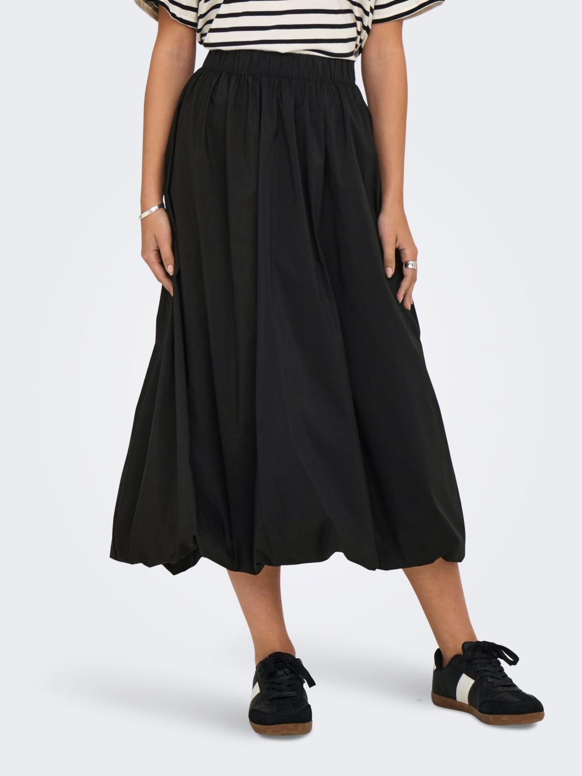 제이디와이 데일리 밴딩 미디 스커트 15357576_2161 BLACK / BLACK - 상품 이미지