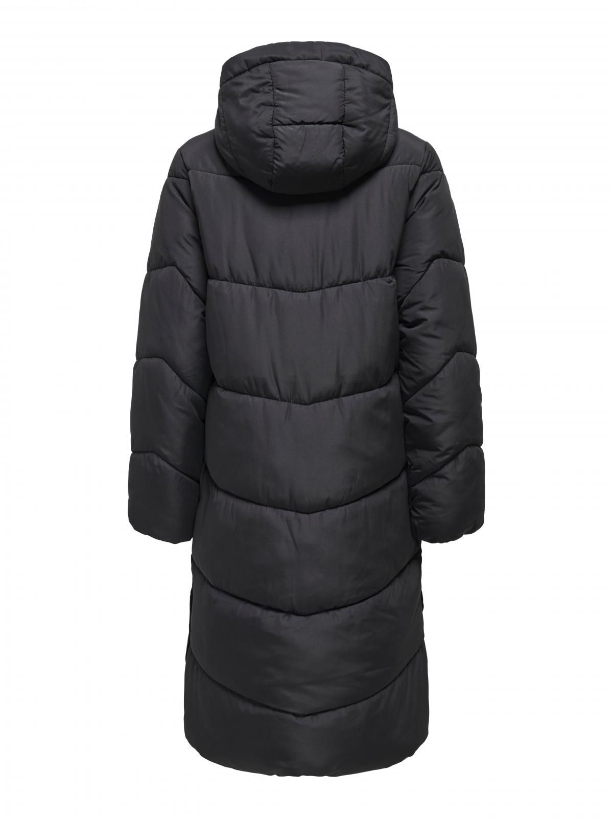 온리 프리미엄 롱 패딩 후드 테크니컬 15349121_2161 BLACK / BLACK - 상세 이미지 4