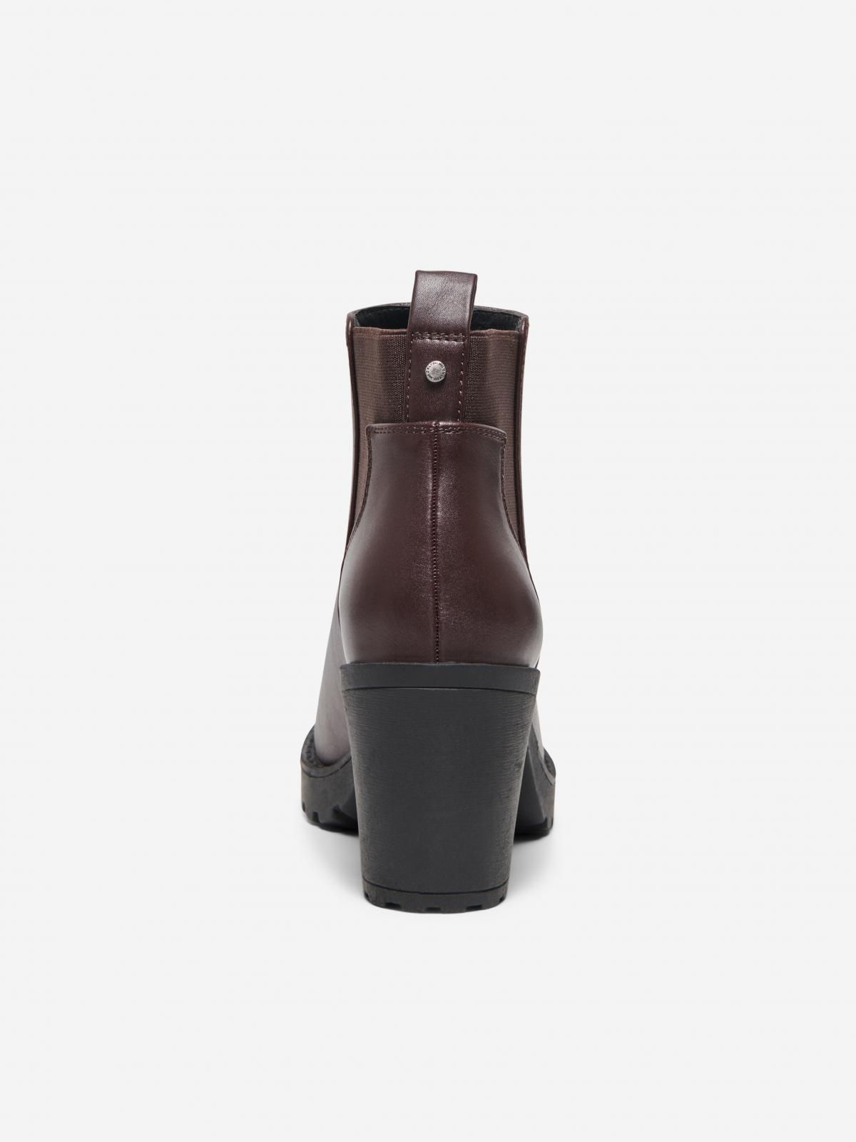 온리 청키힐 앵클부츠 15184295_414 BROWN / BROWN STONE - 상세 이미지 2