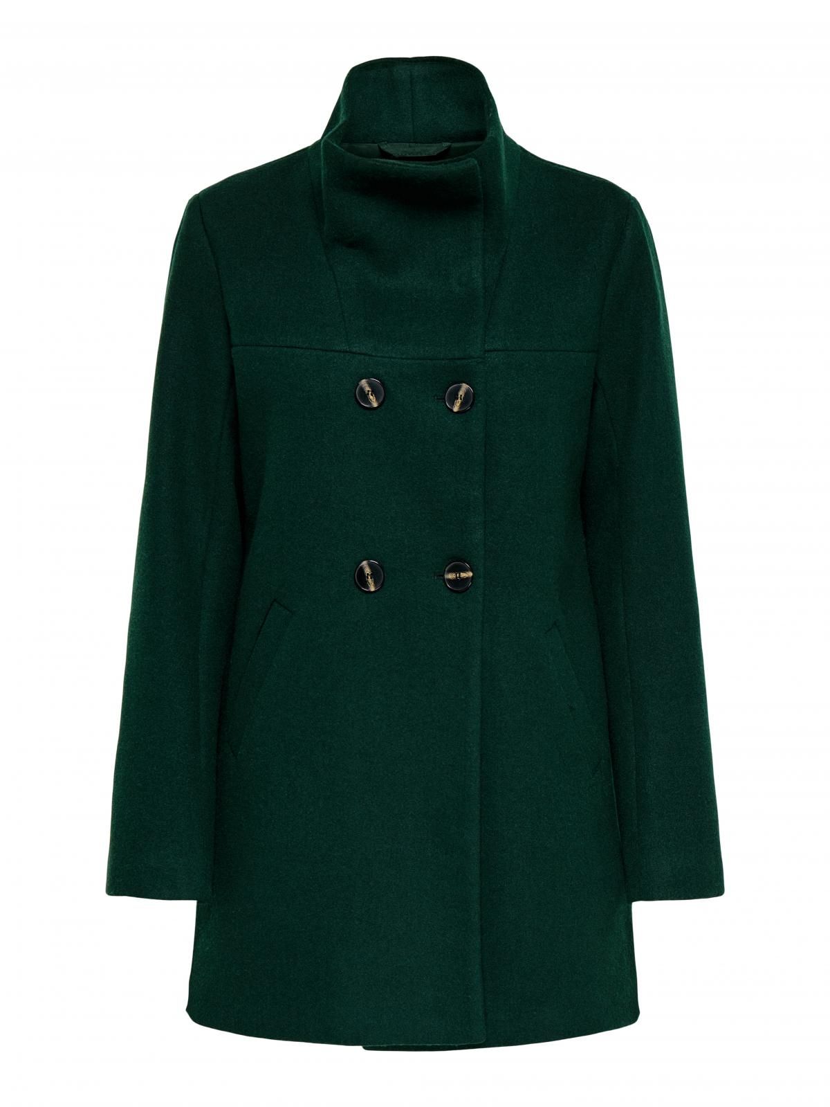 온리 테크니컬 더블브레스트 벨트 울코트 15358884_2098_1244464 TURQUOISE / SCARAB - 상세 이미지 3