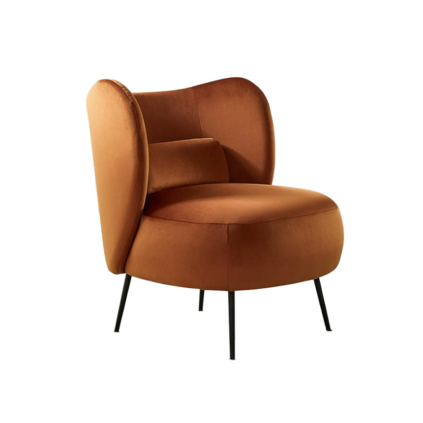 허그 부클 패브릭 카페 라운지 다이닝 암체어 Hug Boucle Chair - 상세 이미지 3