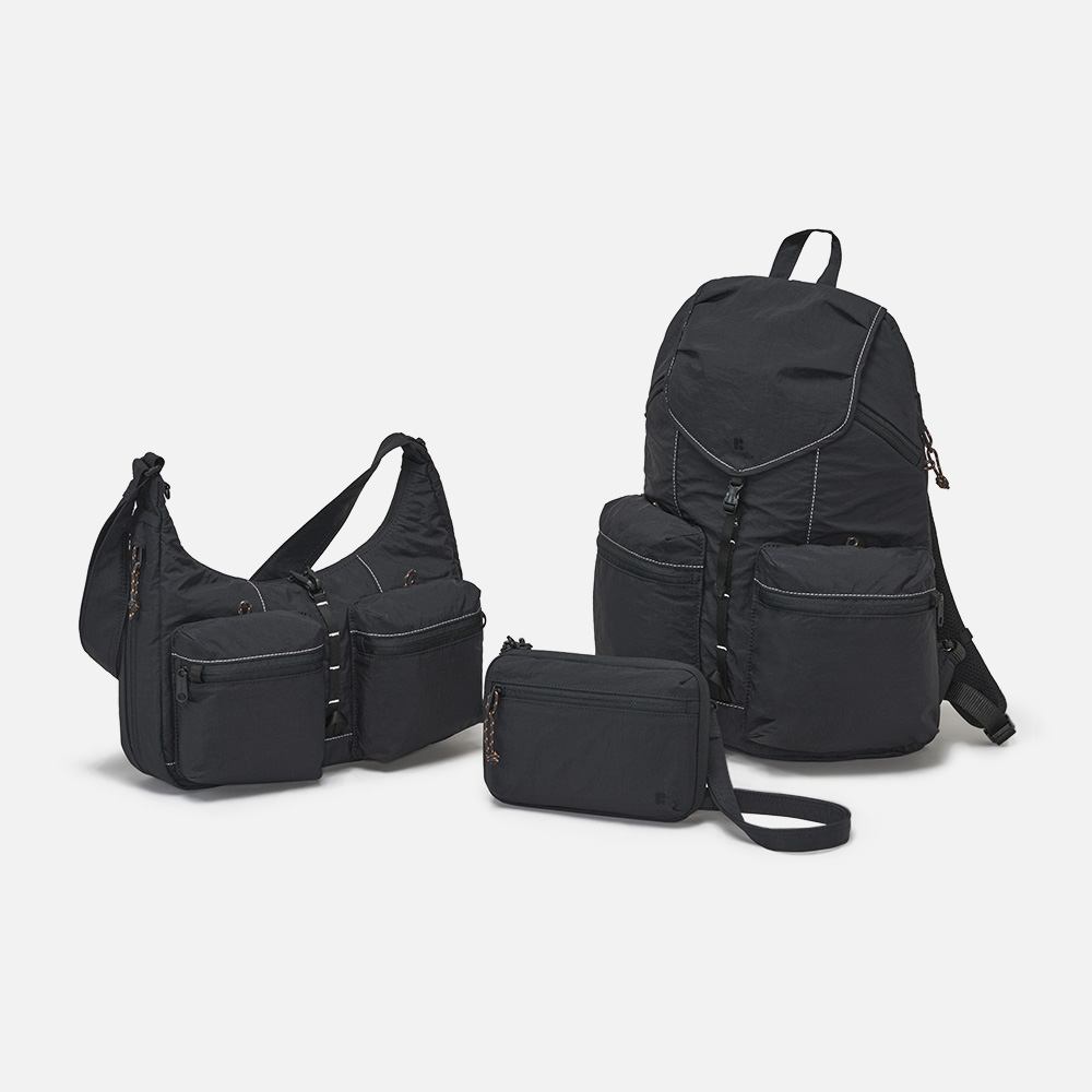 세이프 플러스 라인 백팩+크로스백+월렛백