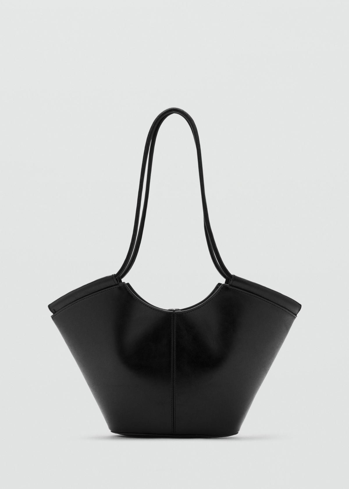 망고 미니멀 베이직 쇼퍼 숄더백 87007173 NEGRO - 상품 이미지