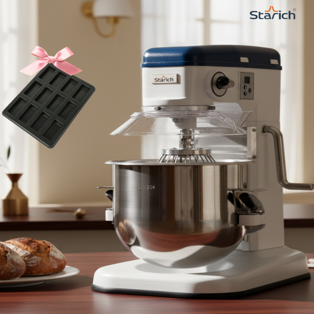 제빵반죽기 가정용반죽기 10L 빵 밀가루 버티컬믹서 베이킹 업소용 스탠드 테이블+휘난새틀