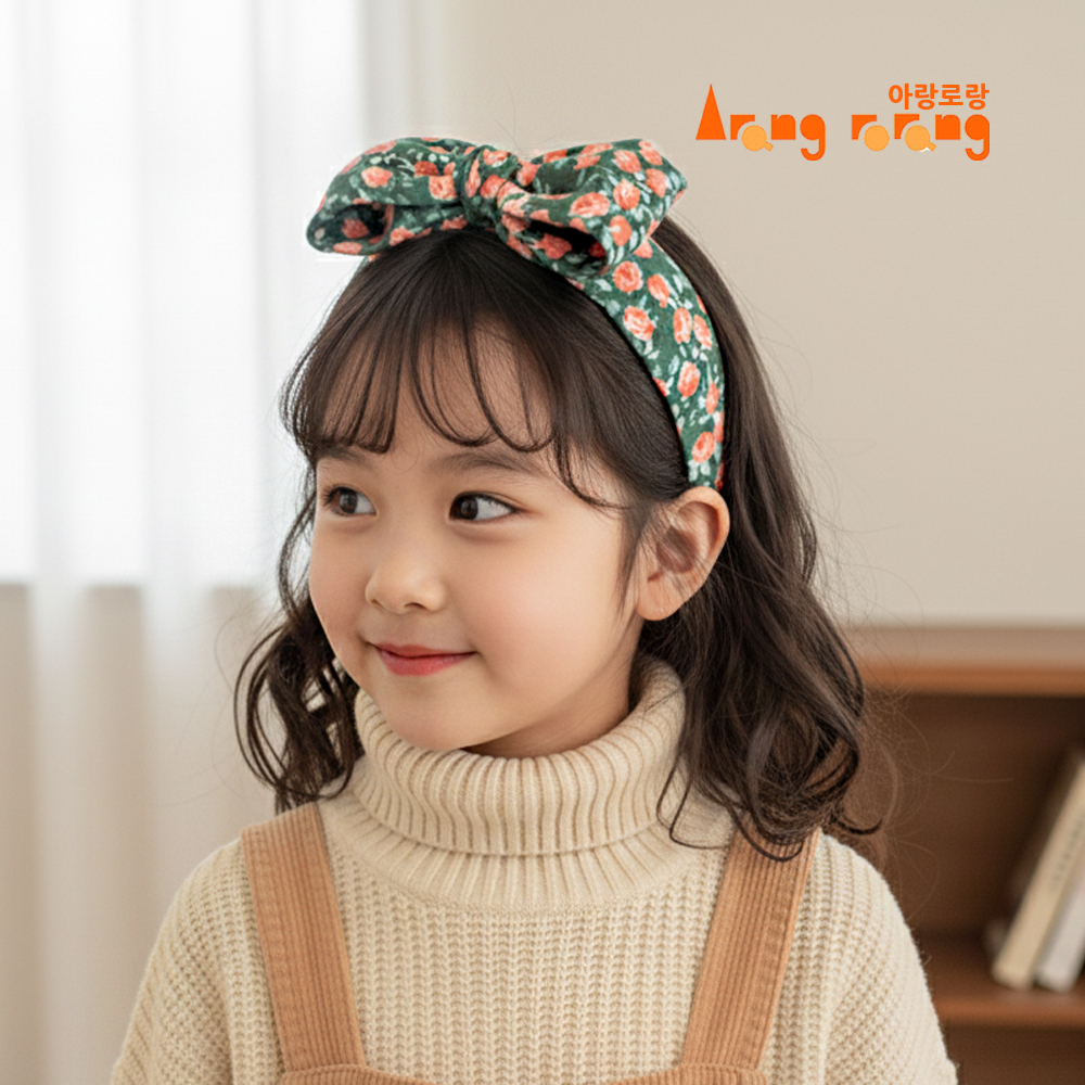 아기 머리핀 세트 유아 여아 헤어핀 리본 똑딱핀 선물 멜로디로즈 - 상세 이미지 5